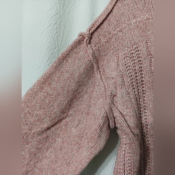 3 X$20 A.n.a. Womens Long Sleeve Turtleneck sweater size S color rose marl - Picture 4 of 9